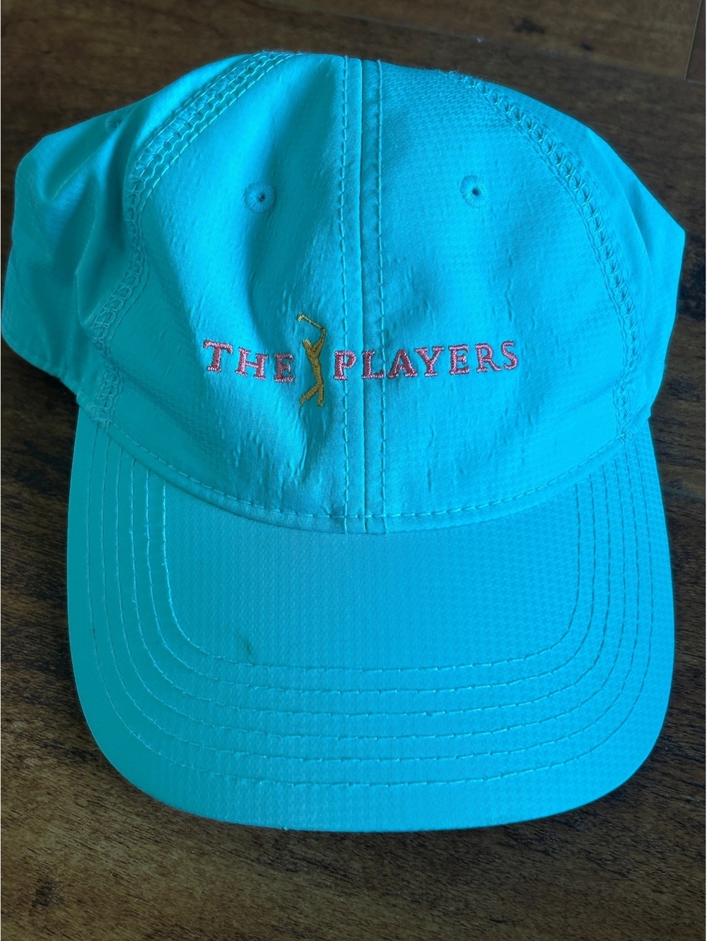 Kate Lord Ladies' Cut Performance Golf Cap The Players Turquoise
